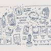 custom wedding ideas, sketchbook page